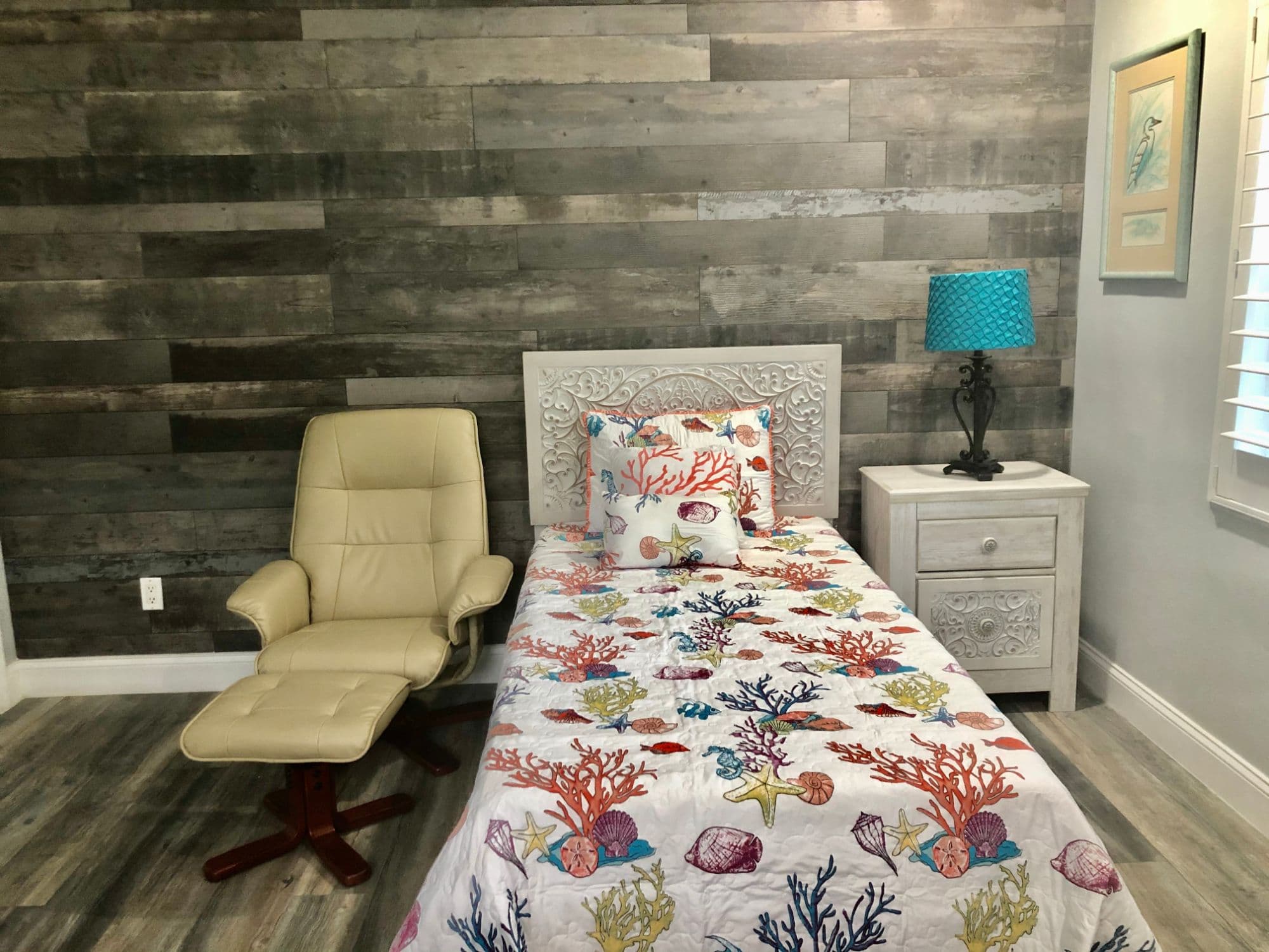 A private bedroom at Skycrest Place