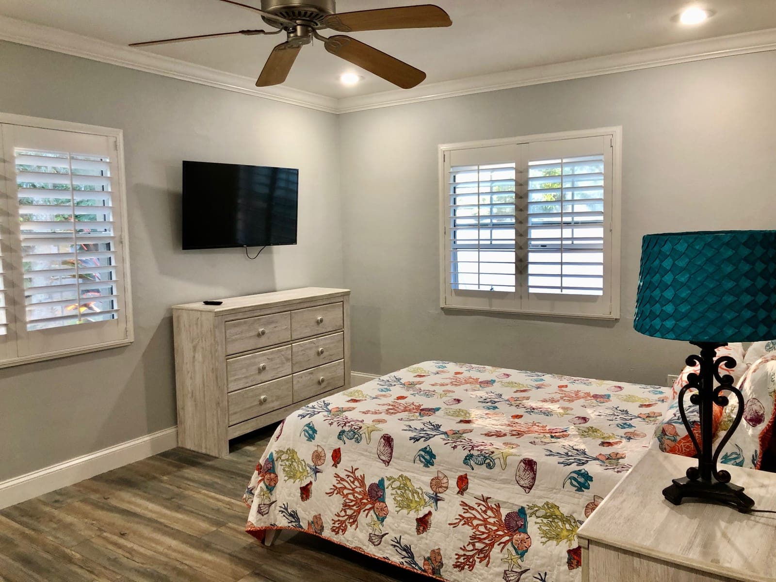 A private bedroom at Skycrest Place