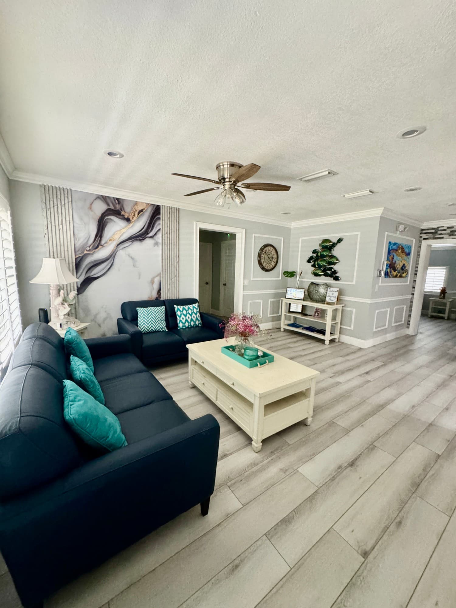 The living room at Skycrest Place