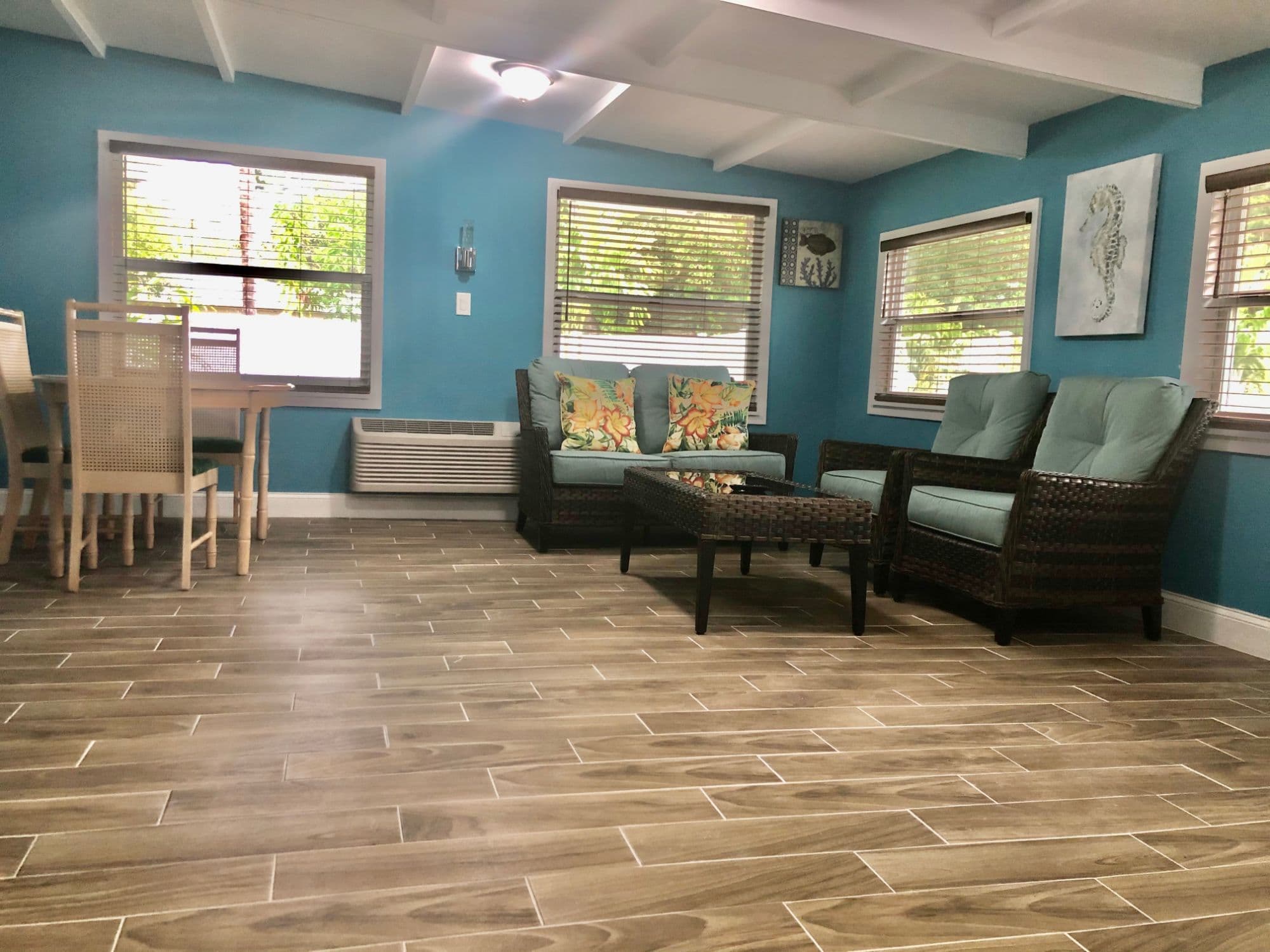 The sunroom at Skycrest Place