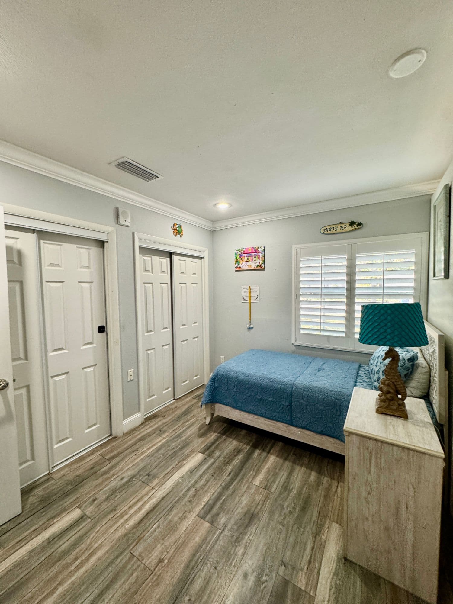 A private bedroom at Stardust