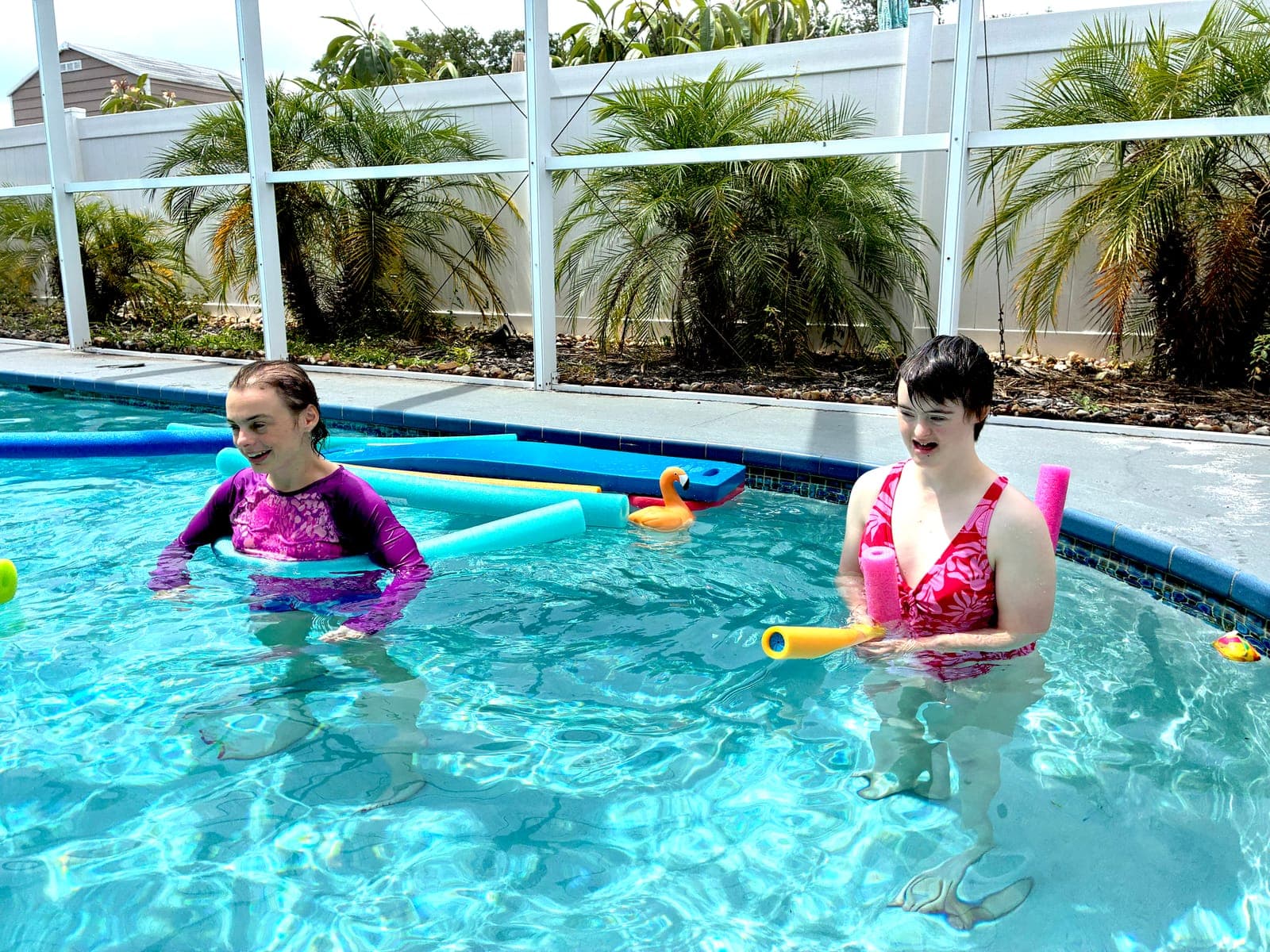 An afternoon in the pool at Stardust